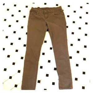 Gray skinny jeans